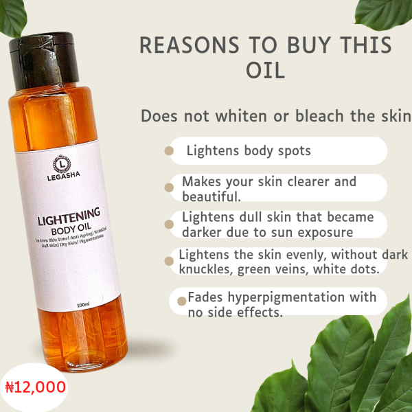LIGHTENING BODY OIL